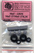 Mikoyan MiG23BN, MiG27 and MiG27K/M Flogger Resin wheels with rubber tires