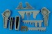 Republic F105D Thunderchief Wheel bay Set (Hobby Boss)
