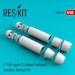 Grumman F14D Tomcat Open and Closed Exhaust Nozzle upgrade set (Tamiya)
