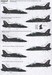 BAe Hawks T1 and T2 in Black