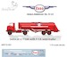 Autocar U-7144 with F1a Semi- trailer refueler (ESSO - London) for Airfix kit