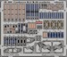 Detailset BAC Canberra Seat belts (Airfix)