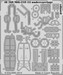 Detailset Mikoyan MiG21F-13 Undercarriage (Trumpeter)