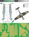 Messerschmitt BF109 camouflage Mask - Late Scheme Part 1 (Airfix)