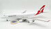 Boeing 747-400 Qantas Last 747 VH-OEJ with stand and collectors coin