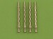 British Mk 2 Browning .303 caliber (7,7mm) with flash hider (4pcs)