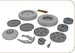 Mikoyan MiG21 Wheels (Eduard)