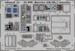 Detailset Harrier GR Mk7 Interior Self adhesive (Trumpeter)