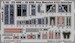 Detailset Sea Harrier FA2 Interior Self Adhesive (Kinetic)