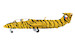 Aero L-29 Delfin Czech A.F. 1st Sqd. 11th Reg. Tiger