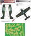 Grumman Martlet MKIV in FAA Service Camouflage Painting Mask
