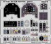 Detailset Junkers Ju87R Stuka Interior self Adhesive (Trumpeter)