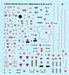 Stencils & markings Mirage 2000 B, C, D, N & -5