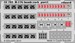Detailset Boeing B17G Flying Fortress Bomb Racks (HK Models)