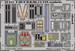 Detailset Vought F8E/J Crusader US Navy Martin Baker MK7A Seatbelts (Trumpeter)