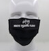 Aviation Face Mask Remove AFTER Flight (black) square form