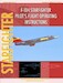 F104 Starfighter Pilot's Flight Operating Instructions