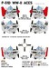P51D Mustang Eggplane 'World War 2 Aces"