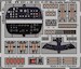 Detailset Douglas C47 Skytrain Interior Self adhesive (Trumpeter)