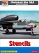 Heinkel He162 Stencils (set for 3 a/c)