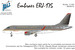Embraer ERJ175 (Royal Jordanian ) (Hasegawa)