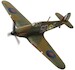 Hawker Hurricane MKI RAF, V7357/SD-F, Sgt. J.H 'Ginger' Lacey, No.501 Sq