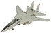 F14A Tomcat US Navy, VF-41 Black Aces, 2001