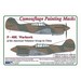 Camouflage Painting masks P40K Warhawk (AVG China Camouflage)
