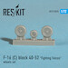 F16C Fighting Falcon Block 40-52 Wheels set