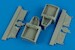 Vought F4U-4 Corsair Wheel bay set (Hobby Boss)
