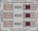 Detailset Seatbelts Italy WWII Fighter - Steel-