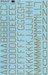 RAF Code letters, Numbers 24" (sky)