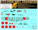 Wet Transfer camouflage and Markings for Ki61-1D Hien 'Tony" 2nd Lt. Terohiko Kobayashi (Tamiya)