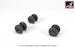 CH53 Sea Stallion Wheel set with weighted tires