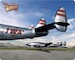 TWA (Trans World Airways) Lockheed Constellation 1946 metal poster