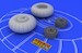 BF110C/D Main undercarriage wheels (Eduard)