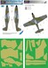 North American Mustang MKIII RAF Camouflage Painting Mask Part 1