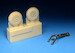 Messerschmitt BF109G/K Tall tailwheel set