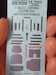 F35A/B/C Lightning II Seat belts set
