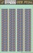 5 colour lower lozenge - very faded