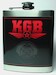 Stainless steel Hip Flask KGB