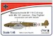 Messerschmitt Bf110C-6 trop with MK101 Cannon Dayfighter with Decals (Eduard)