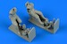 Soviet WWII pilot and gunner for IL2m3 Sturmovic (Hobby Boss)