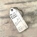 Keychain made of real aircraft skin: Airbus A340 Air France F-GLZI