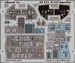 Detailset F117 Stealth Cockpit Interior Self Adhesive (Trumpeter)