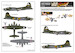 B17F Flying Fortress bombers of the Mighty Eighth Air force