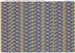 German Lozenge 5 colours joined pattern for upper surfaces - Faded
