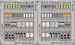 Detail set F16 Fighting Falcon placards (Hasegawa)