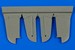 Hurricane MK1 Control Surfaces (Airfix)