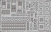 Detailset Spitfire MKVIII Surface Panels (Eduard)